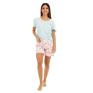 CONJUNTO PIJAMA MANGA CORTA SHORT