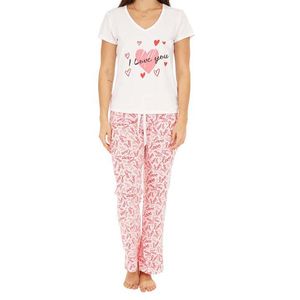 CONJUNTO PIJAMA MANGA CORTA PANTALON