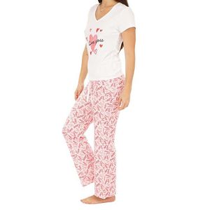 CONJUNTO PIJAMA MANGA CORTA PANTALON