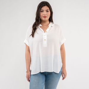 BLUSA CASUAL MANGA CORTA