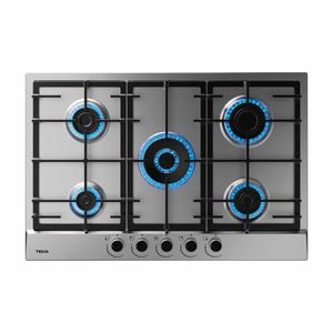 Parrilla de Gas Teka GSC 75330 WBA IX de Empotrar 5 Quemadores Gris Inox
