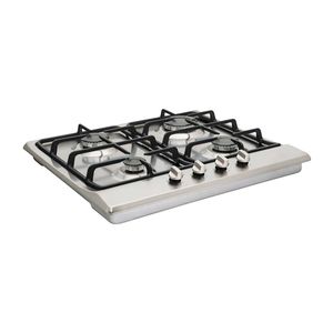 Parrilla de Gas Teka de Sobreponer 4 Quemadores Gris Inox
