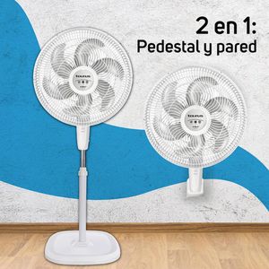 Ventilador de Pie Taurus Sputnik 6 Aspas Blanco