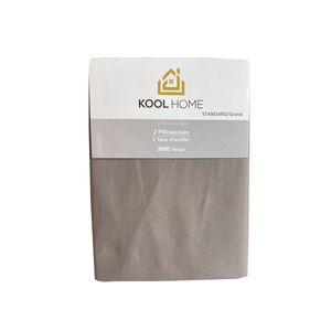 SET DE FUNDAS DE ALMOHADA 2 PZ ESTÁNDAR