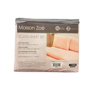 SET DE SABANAS 4 PZ QUEEN