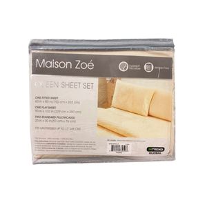 SET DE SABANAS 4 PZ QUEEN