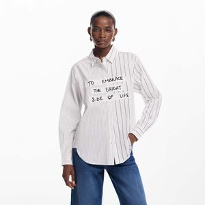 BLUSA CAMISERA CASUAL MANGA LARGA