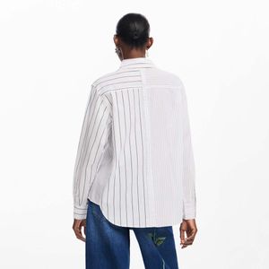 BLUSA CAMISERA CASUAL MANGA LARGA