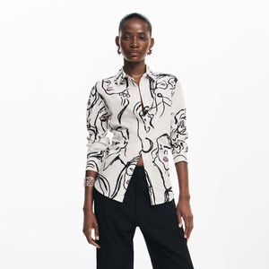 BLUSA CAMISERA CASUAL MANGA LARGA