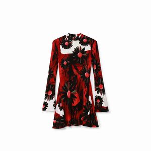 VESTIDO CASUAL CORTO MANGA LARGA