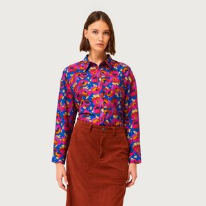 BLUSA CAMISERA CASUAL MANGA LARGA