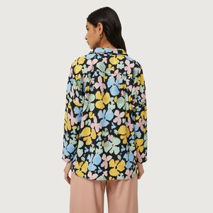 BLUSA CAMISERA CASUAL MANGA LARGA