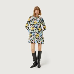 VESTIDO CASUAL CORTO MANGA LARGA