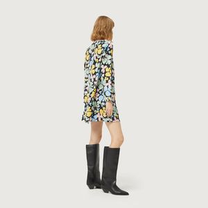 VESTIDO CASUAL CORTO MANGA LARGA
