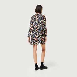 VESTIDO CASUAL CORTO MANGA LARGA