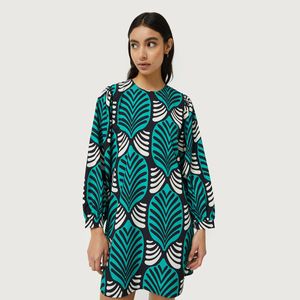 VESTIDO CASUAL CORTO MANGA LARGA