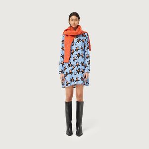 VESTIDO CASUAL CORTO MANGA LARGA