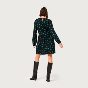 VESTIDO CASUAL CORTO MANGA LARGA