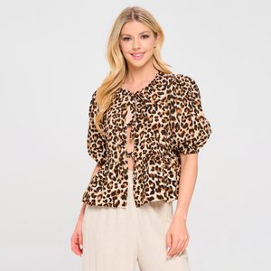 BLUSA CASUAL MANGA CORTA