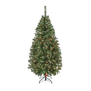 ÁRBOL DE NAVIDAD VERMONT CON LUCES VERDE #6