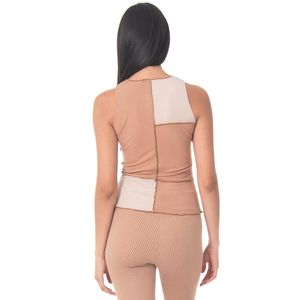 BLUSA CASUAL SIN MANGA