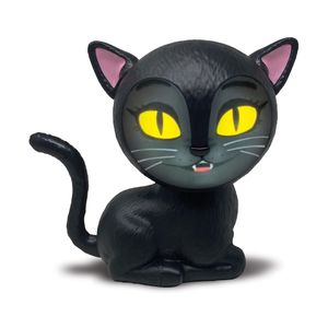 GATO NEGRO INTERACTIVO EEK 3D LUCES Y SONIDOS 9.5" X 5.5" X 10.5"