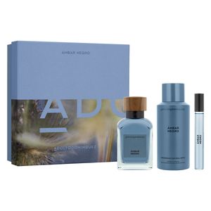 Adolfo Dominguez Ámbar Negro Eau De Toilette 120ml DEO150ml EDT10ml