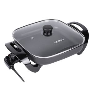 Sartén Eléctrico Daewoo DEP-3650 Antiadherente Negro