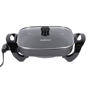 Sartén Eléctrico Daewoo DEP-3650 Antiadherente Negro