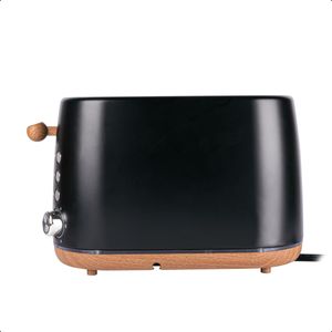 TOSTADOR NEGRO CON MADERA