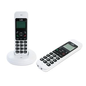 TELEFONO FIJO LM LCD SET 2 PZ