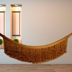 Hamaca Oasis Fashion Con Flecos De Nylon Grueso