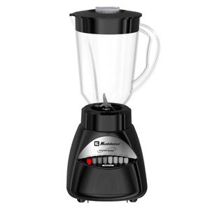 LICUADORA KOBLENZ LKM-3910 PN NEGRA 10 VELOCIDADES + 2 PULSOS 600W VASO DE PLASTICO 1.625 LTS