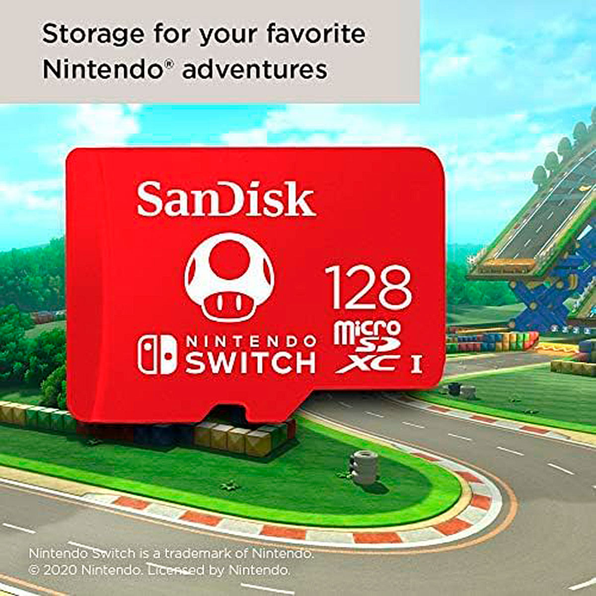 Micro SD Nintendo mario Bros 128Gb Nintendo - Gran Chapur