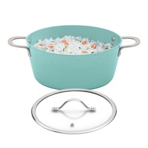 Cacerola Jadecook Jade Chef C0453-00 con Tapa 28 cm Azul 2 Piezas
