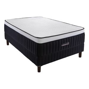 Juego Colchón y  Box Linea Classic Altura 39cm Nolan Comfort Medio