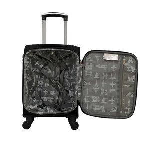 MALETA VERTICAL DE CABINA TEXTIL 4RUEDAS