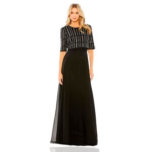 VESTIDO DE NOCHE LARGO