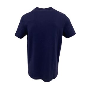 Playera Cuello Redondo Manga Corta Azul Marino