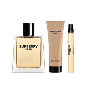Set Fragancias Caballero Burberry Hero Set Eau De Toilette 100ml SG75 PS10ml