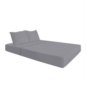 Juego De Sábanas Sealy Down Alternative Queen Size Gris