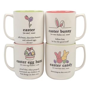 Taza 3-D Ceramica Surtido Conejo Easter Morning
