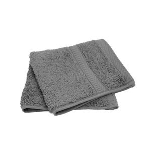 Toalla Essens Facial 30cm x 30cm 700 Gsm Gris Medio