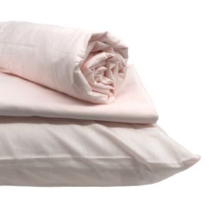 Juego de Sábanas Essens Individual Rosa