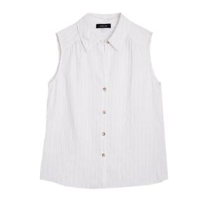 Blusa Camisera Casual Sin Manga
