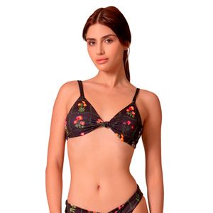 Bikini Parte Alta Kaana Swimwear Negro para Mujer