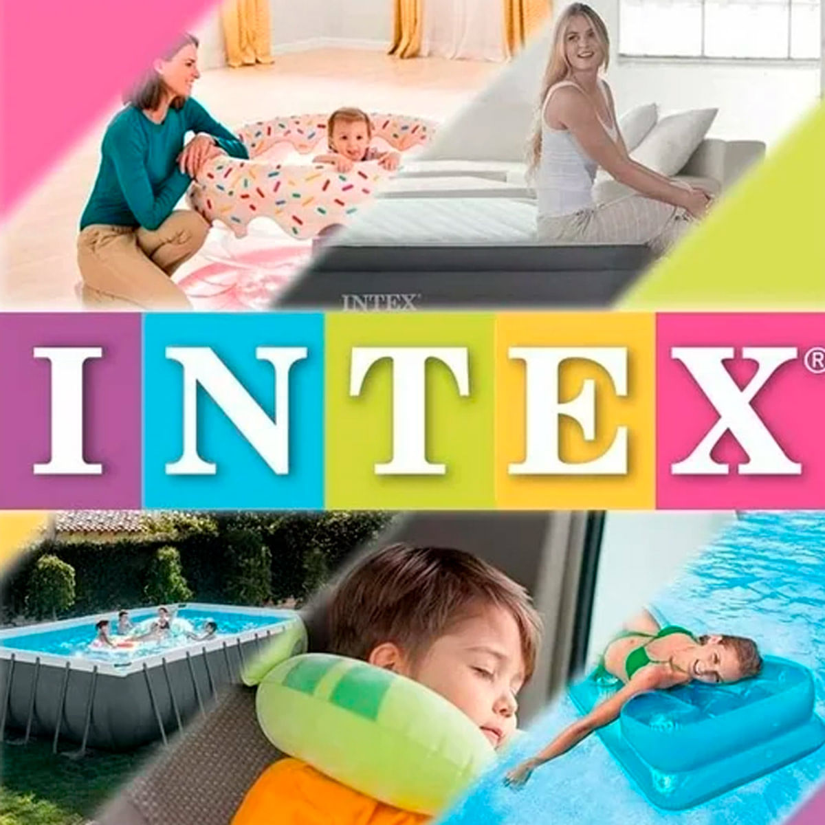 Piscina Rígida Infantil Duckling Intex 1.22 x 25 cm - Gran Chapur