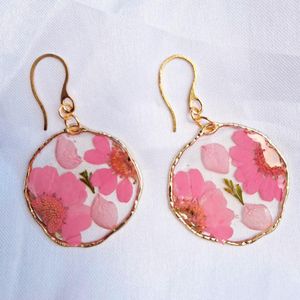 Aretes Lool Circulares Margarita Rosa