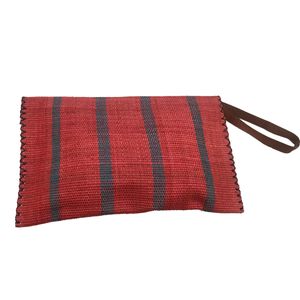 CARTERA CLUTCH TELAR DE CINTURA DE HILAZA ALGODÓN