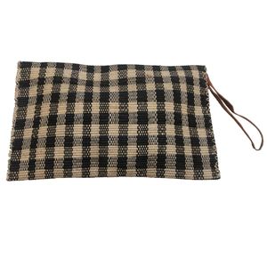 CLUTCH DE ALGODÓN CON FLECOS